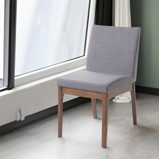 Dark Grey Dining Chair Set (2 pcs)