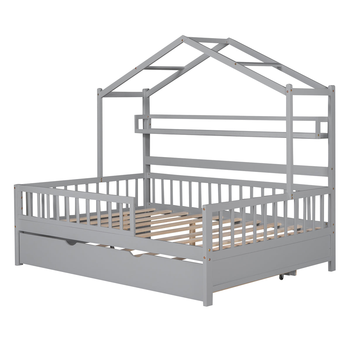 Full House Bed Gray