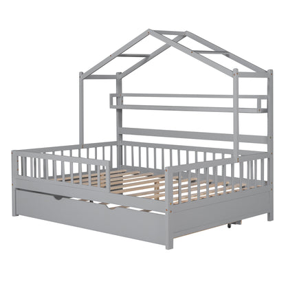 Full House Bed Gray