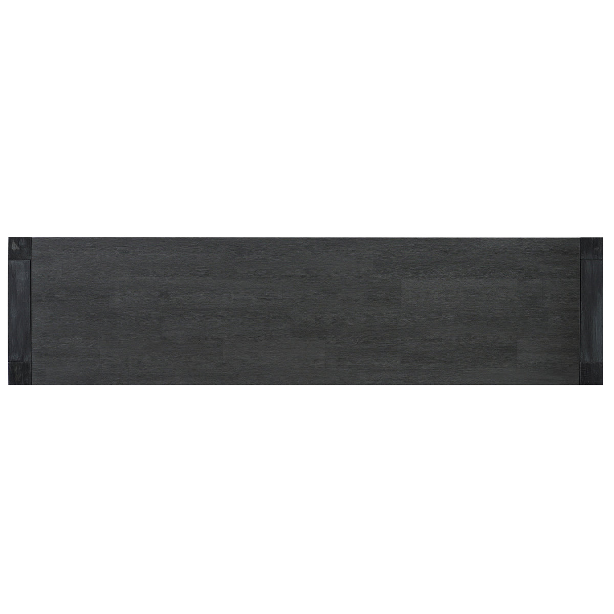 U-Style Hallway Console Table – 2 Drawers