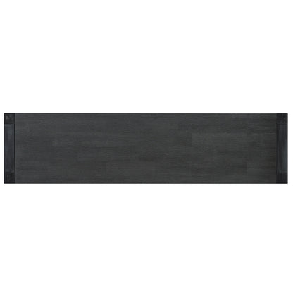 U-Style Hallway Console Table – 2 Drawers