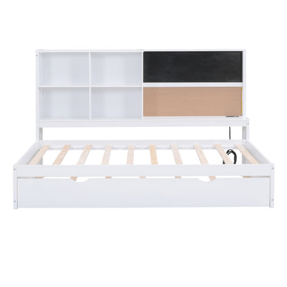 Twin Daybed with Storage White