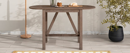 3-Piece Counter Dining Set Brown