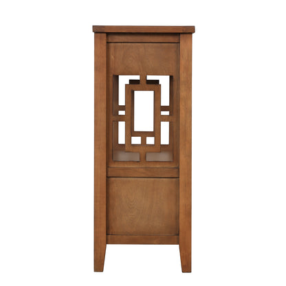 Farmhouse Console Table Brown