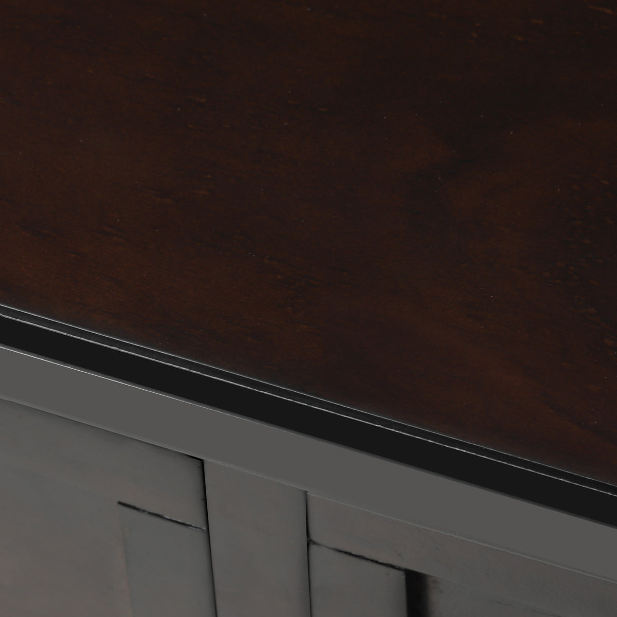 Console Table with Drawers Espresso