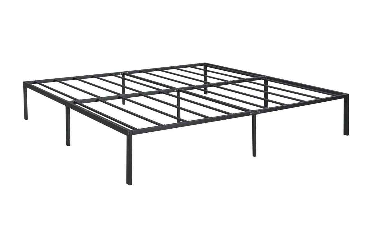 King Size Metal Bed Frame Gray