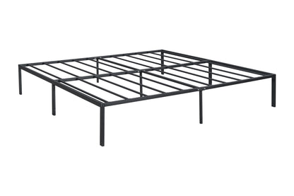 King Size Metal Bed Frame Gray