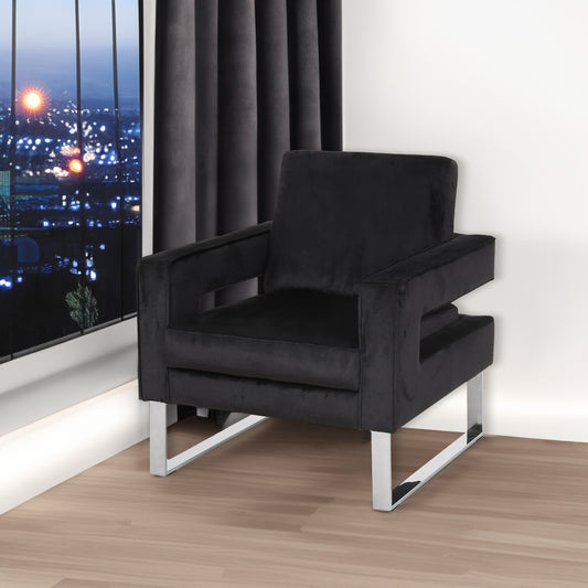 Classic Upholstered Armchair Beige