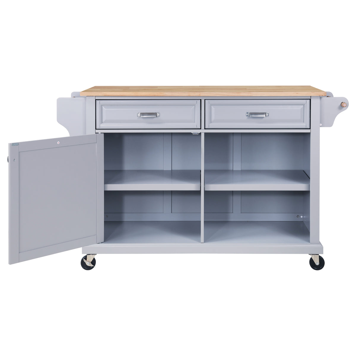 Cambridge Natural Wood Kitchen Island