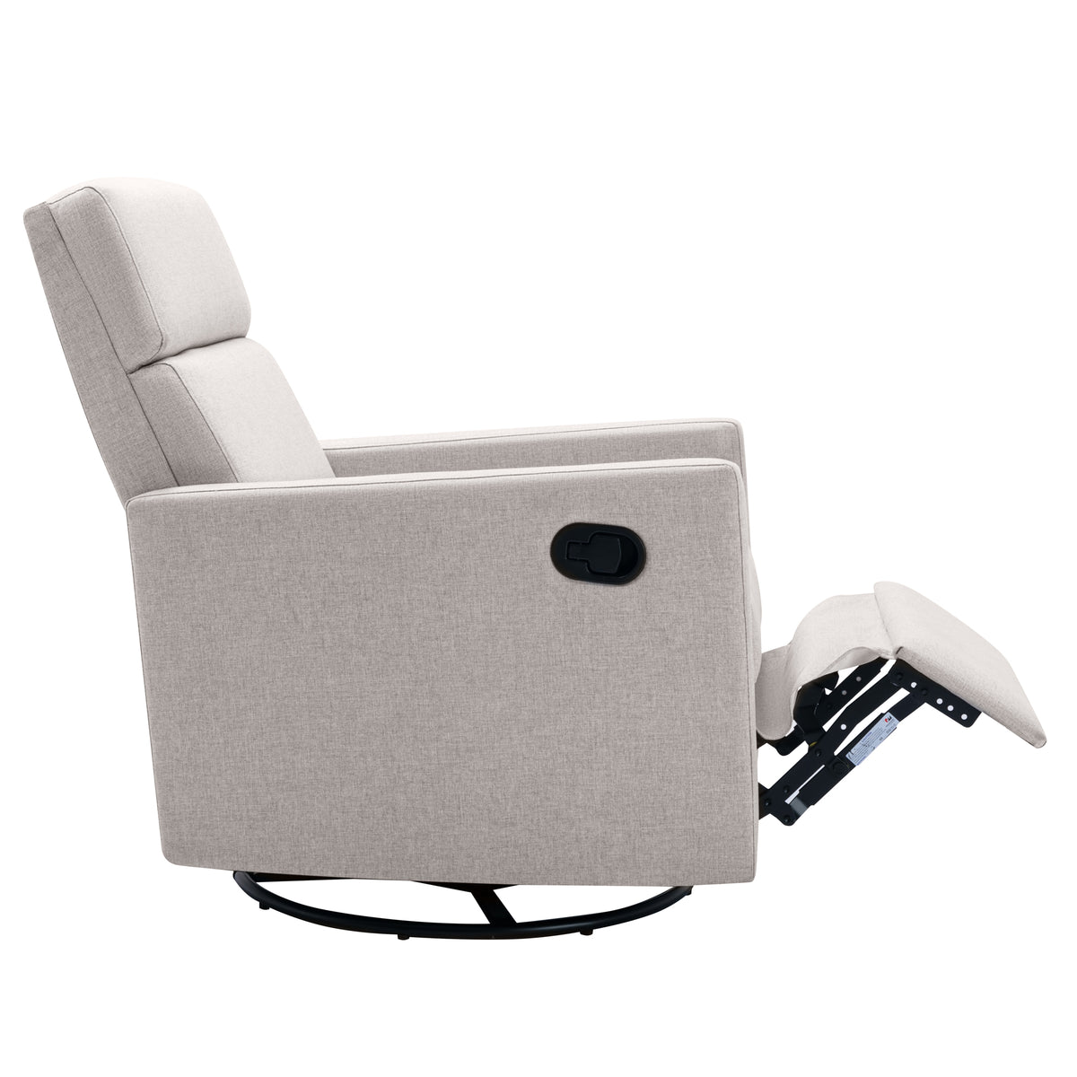 Upholstered Rocker Chair Tan