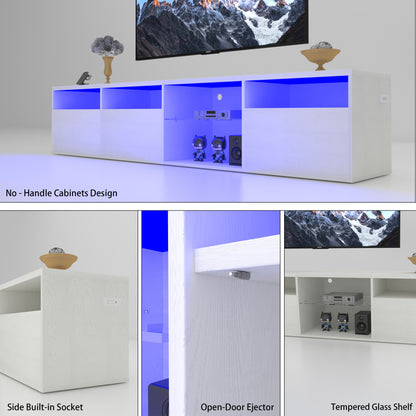 Modern LED TV Console – 82”