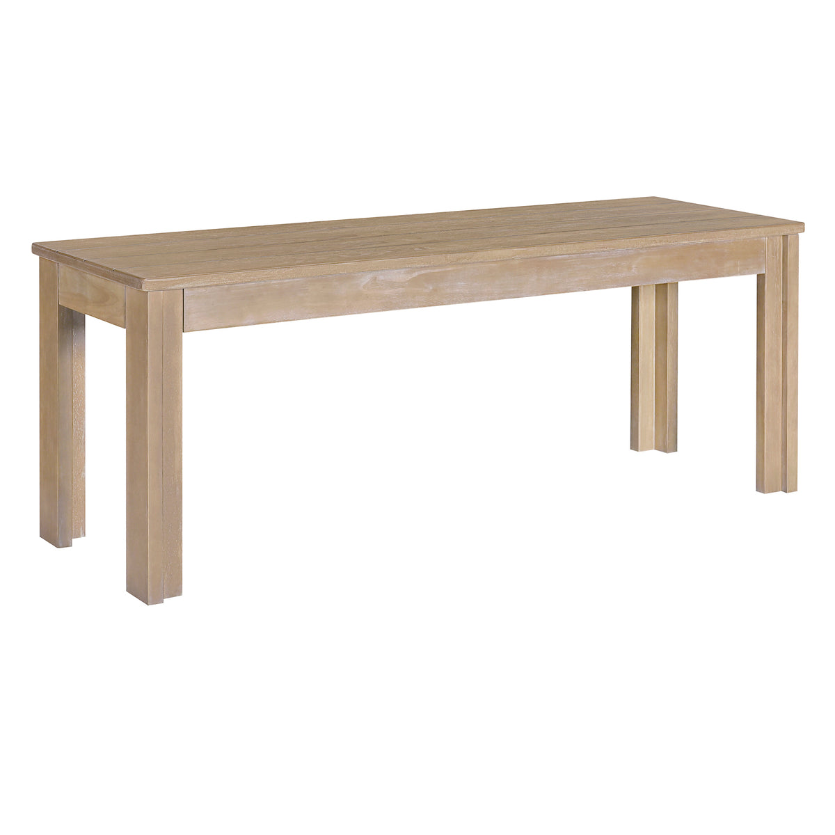 Retro Dining Set (3 pcs) – Natural Wood