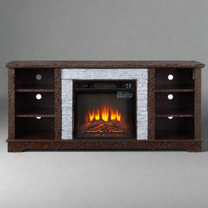 Cherry Wood Media Console – 18”