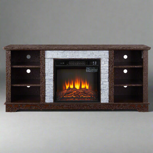 Cherry Wood Media Console – 18”