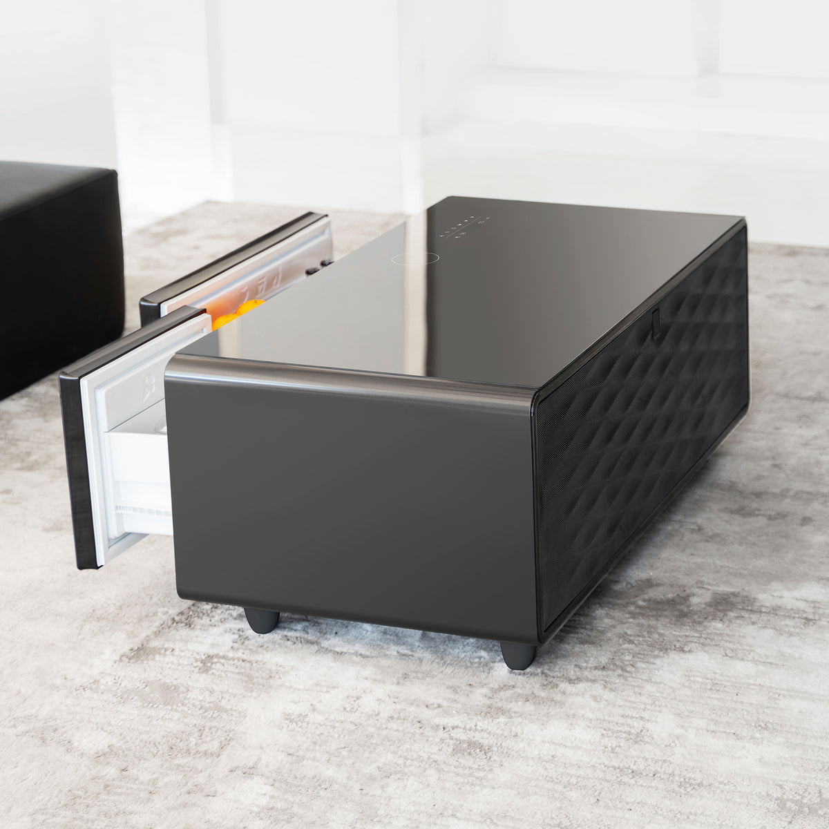 Smart Coffee Table with Bluetooth & USB Charging