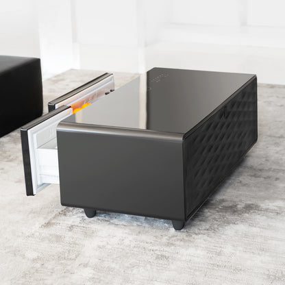 Smart Coffee Table with Bluetooth & USB Charging