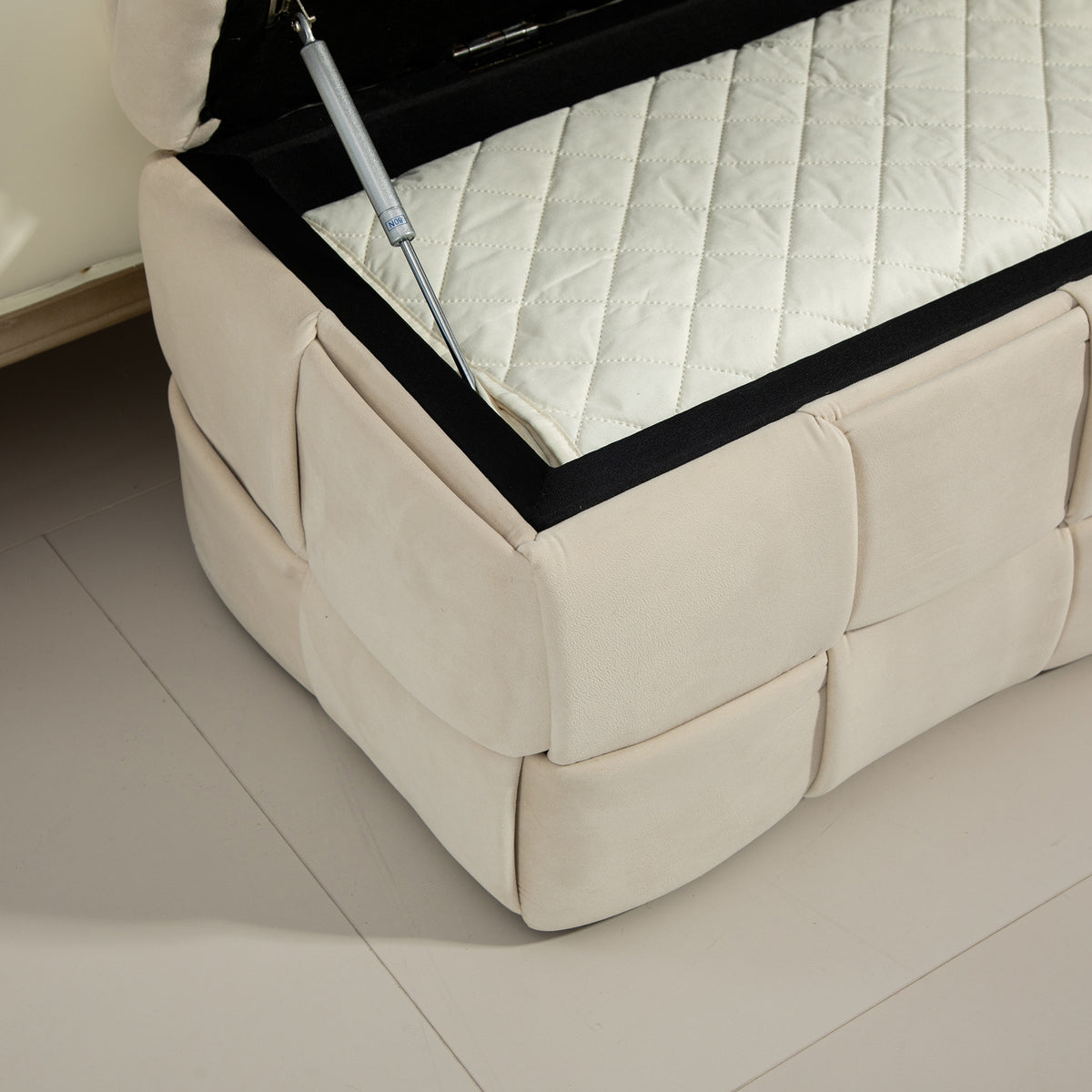 Ottoman Stool Beige