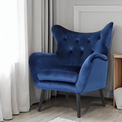 Modern Linen Armchair – Neutral Fabric