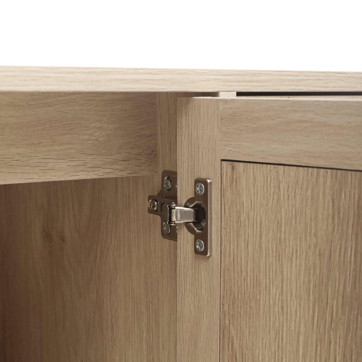 4-Door Accent Sideboard with Adjustable Shelves