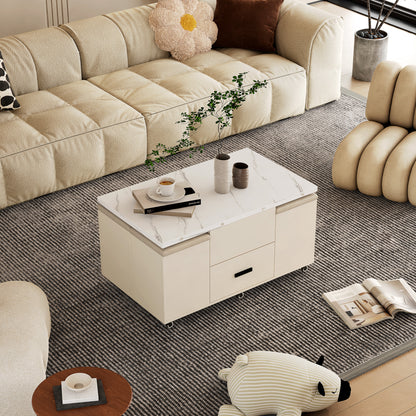 Modern Lift-Top Coffee Table – Expandable Design