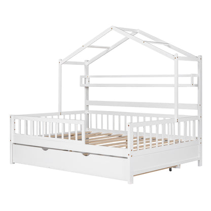 Full House Bed White