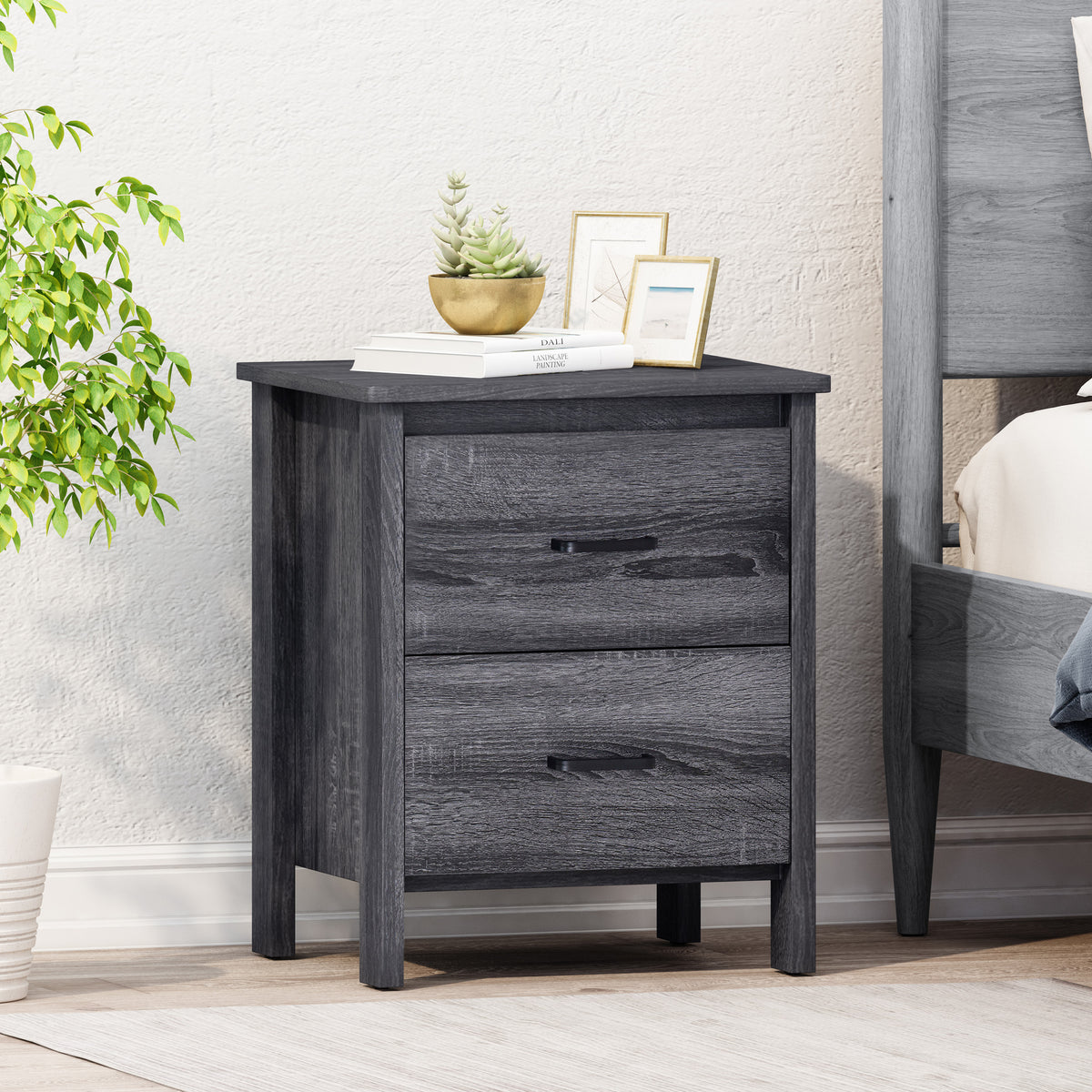 Modern Wood Nightstand