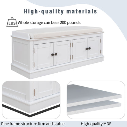 Adjustable Storage Bench Table