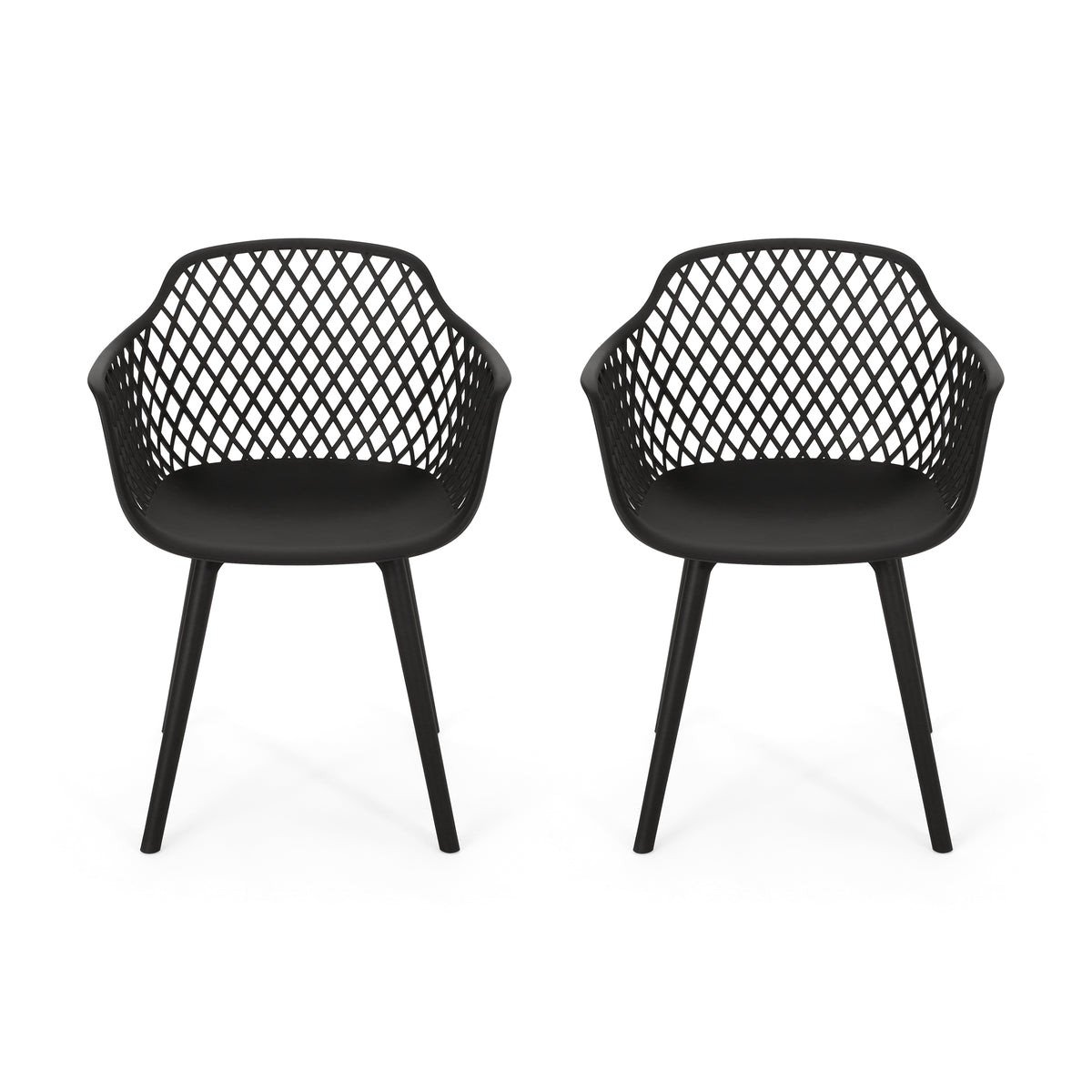 Poppy Fabric Accent Chair Gray
