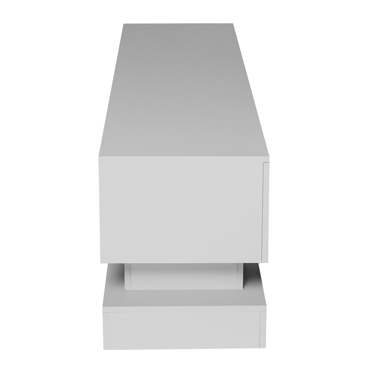 White LED TV Stand High Gloss