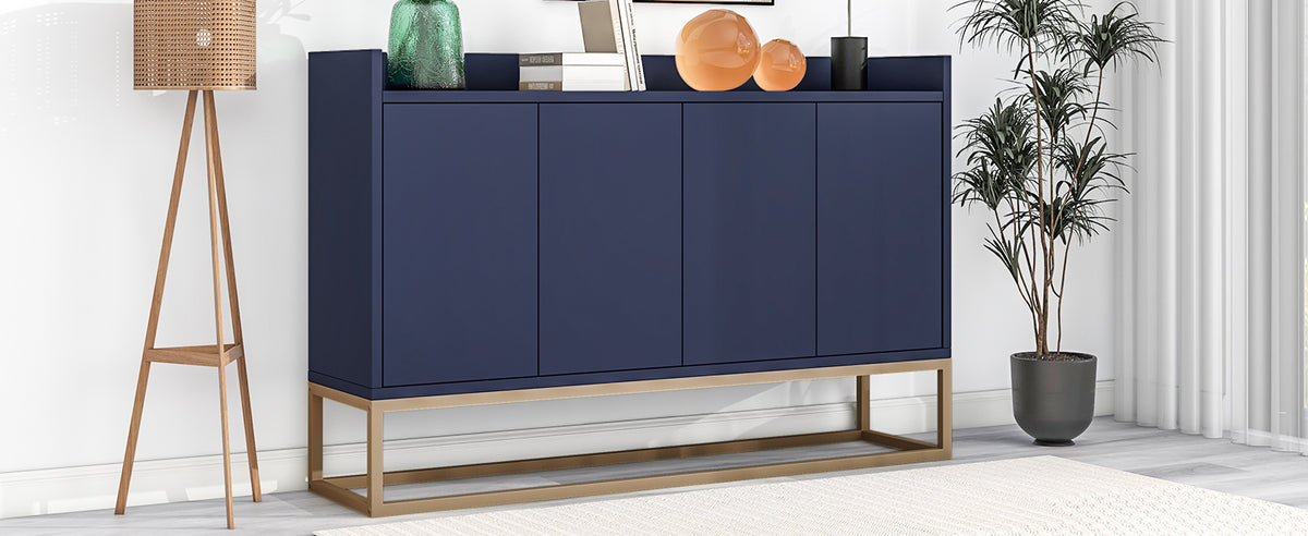 Trexm Modern Sideboard Navy