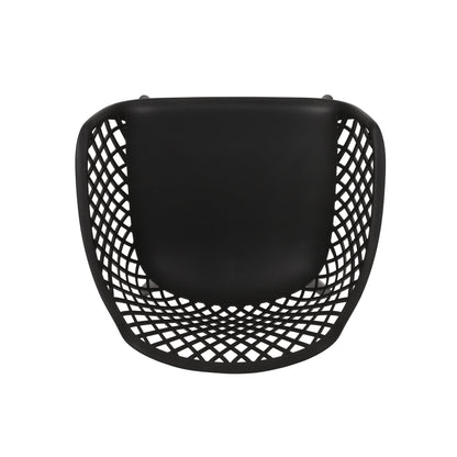 Poppy Fabric Accent Chair Gray