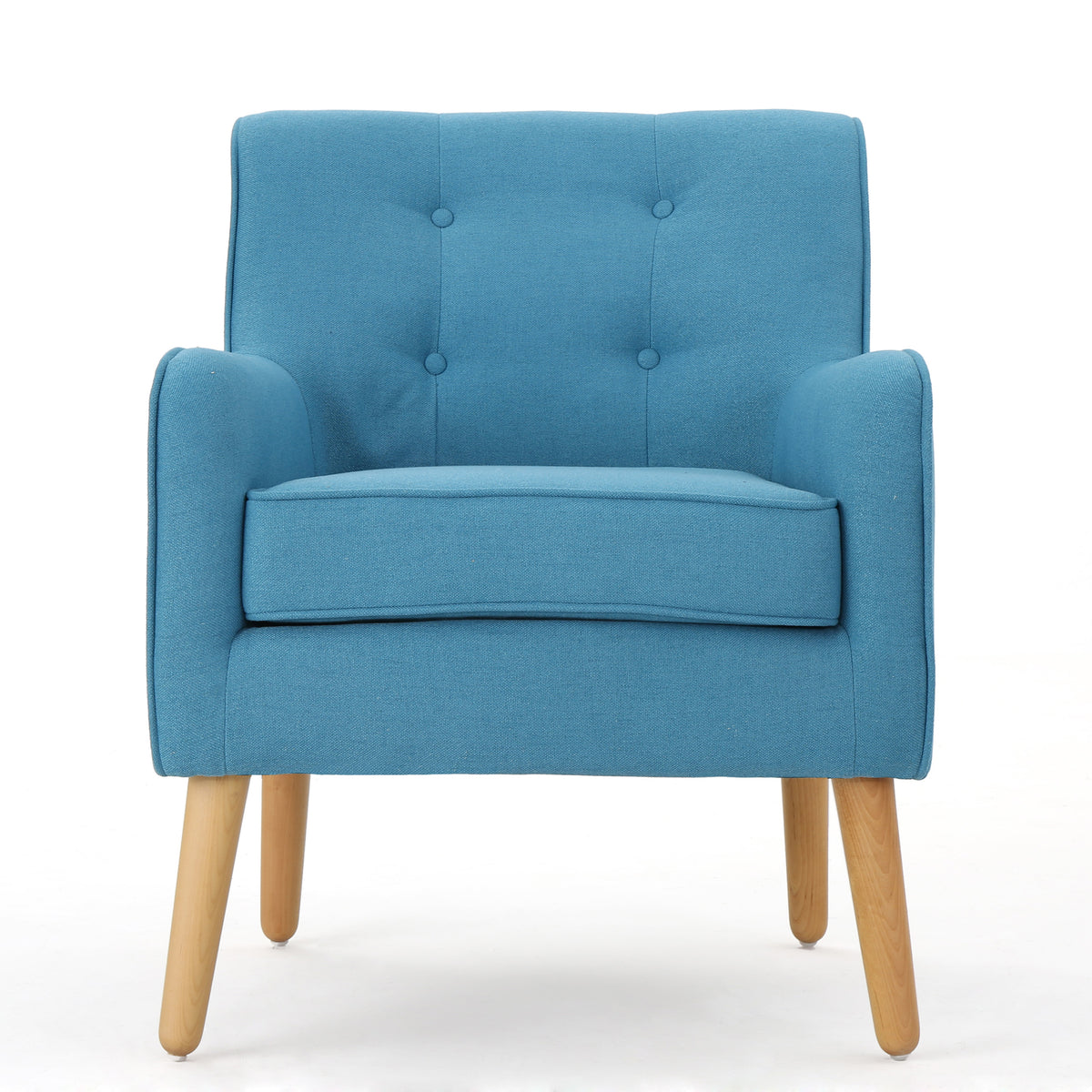 Teal Upholstered Accent Chair