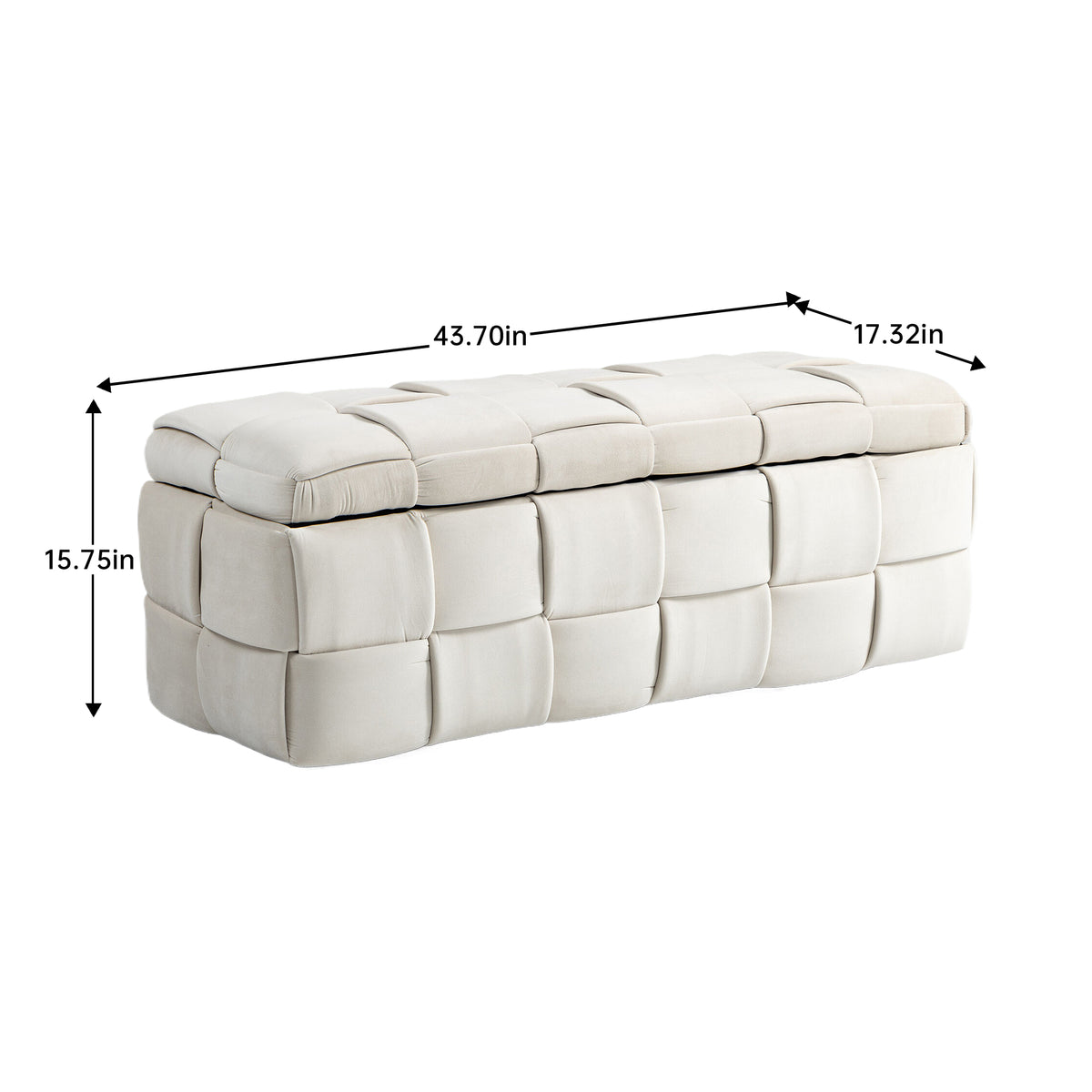 Ottoman Stool Beige