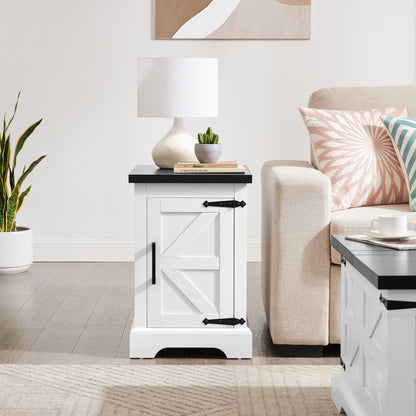 Farmhouse Nightstand – Natural Pine Finish