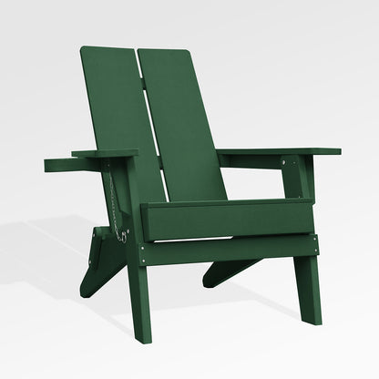 Modern 2-Panel Folding Adirondack Chair