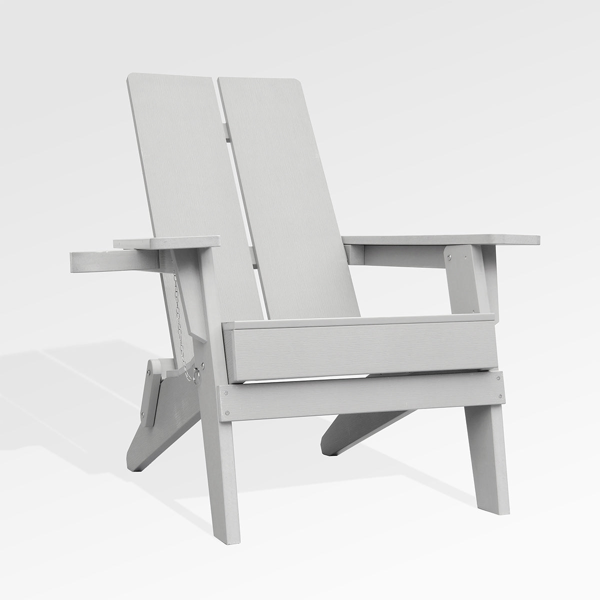 Modern 2-Panel Folding Adirondack Chair