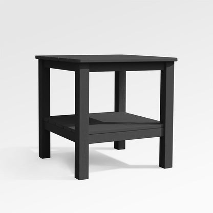 Modern Adirondack Square End Table
