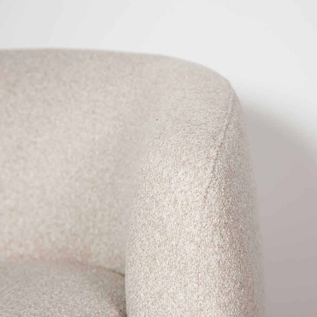 Aspen Swivel Chair - Beige Buff