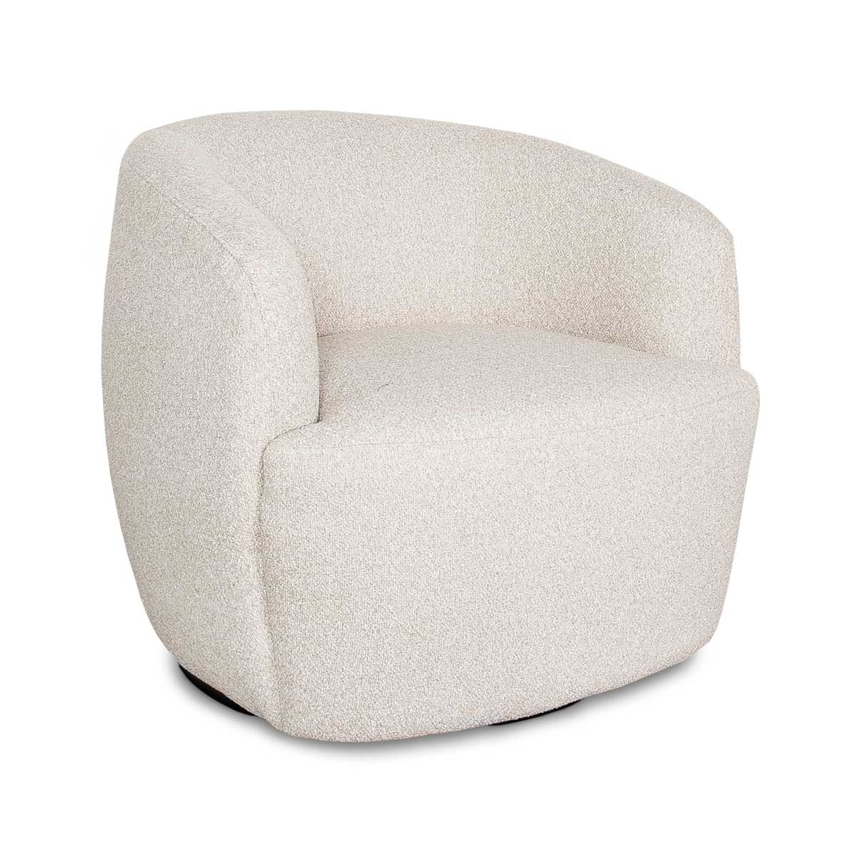 Aspen Swivel Chair - Beige Buff