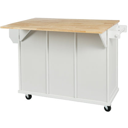 Kitchen Island Cart White