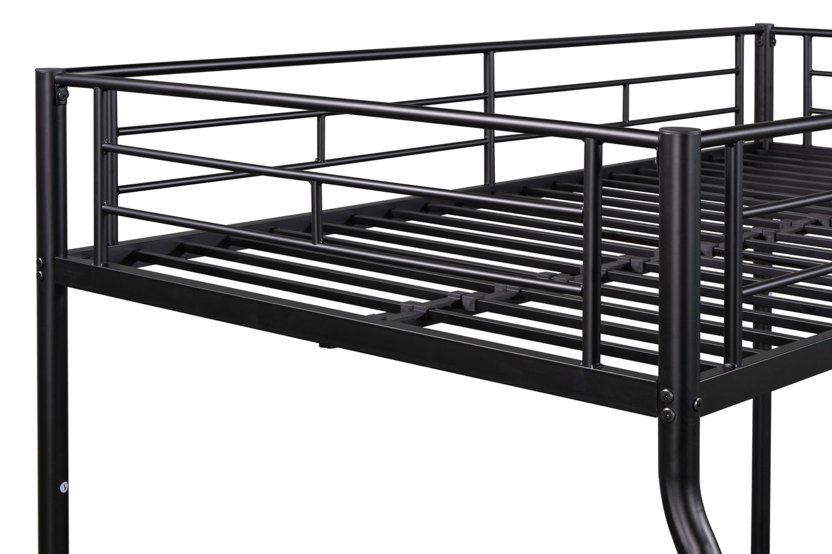 Metal Twin-Full Bunk Bed – Heavy Duty Frame