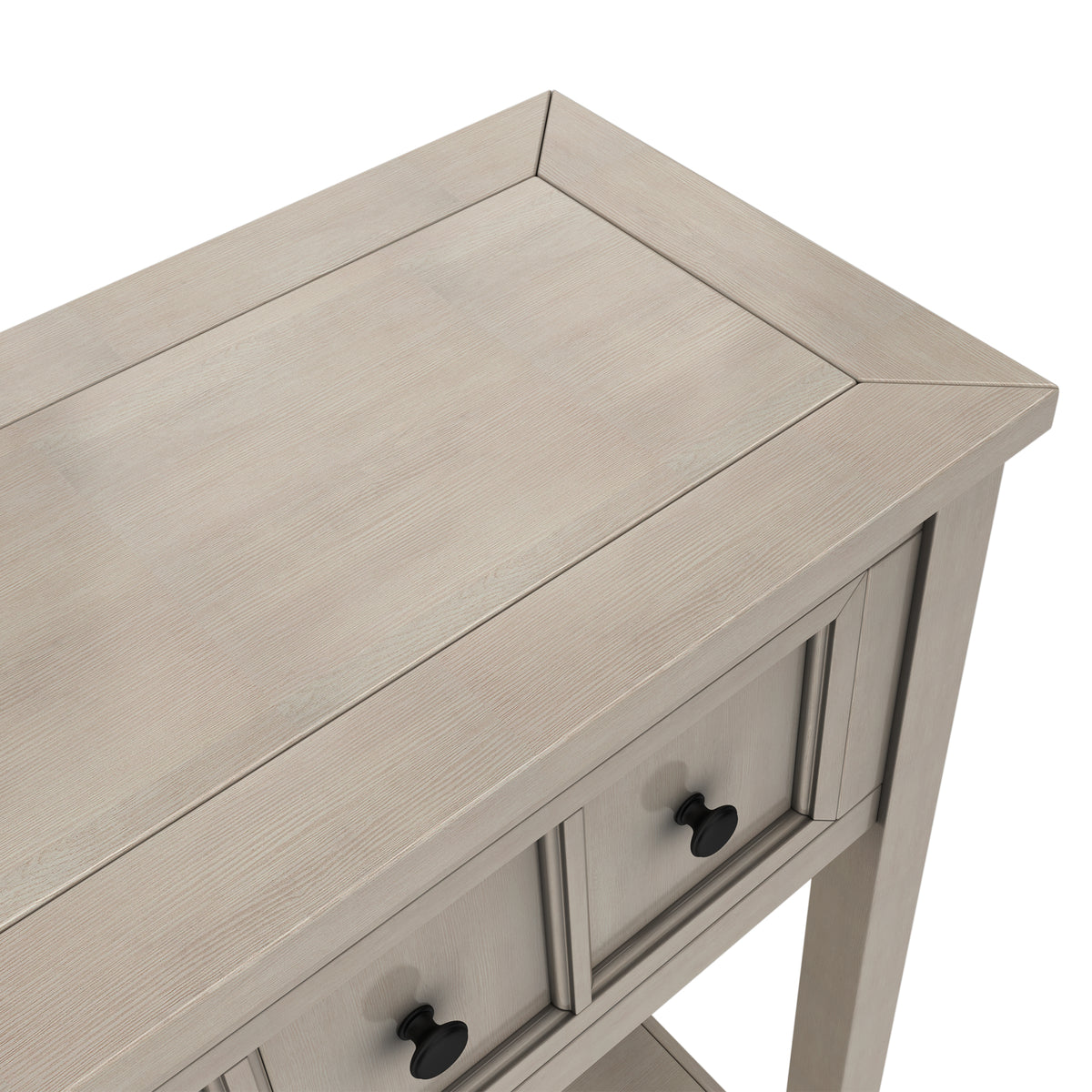 Rustic Entryway Console Table