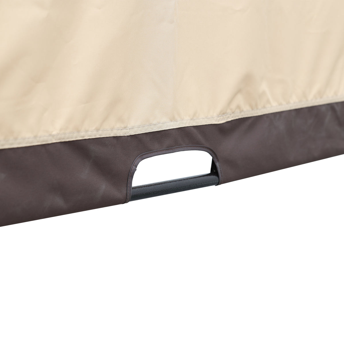 12x9FT Outdoor Retractable Pergola Beige