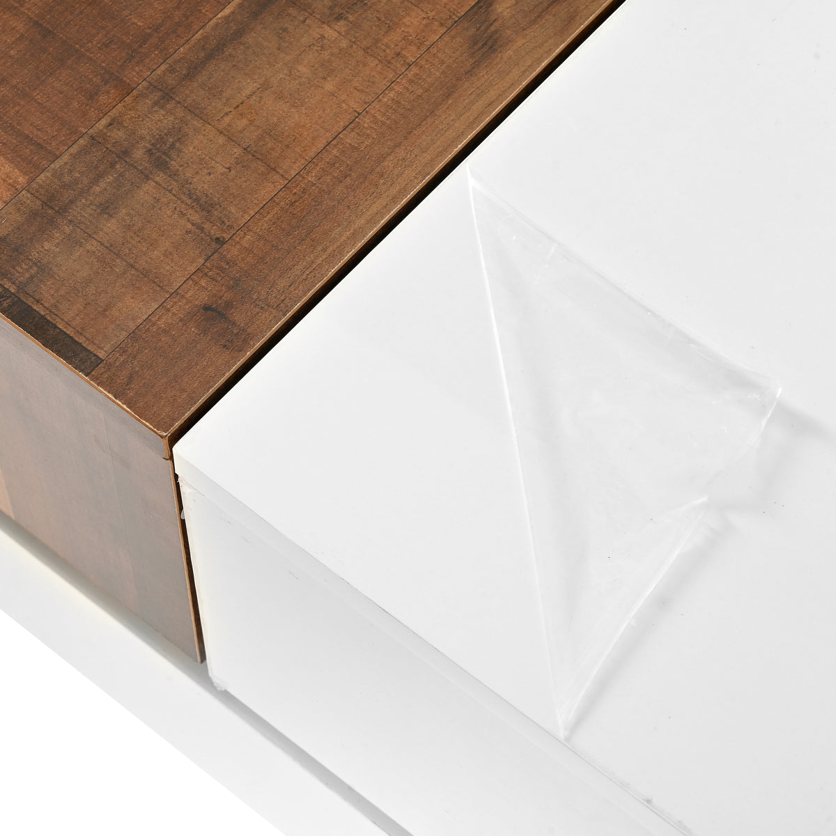 Modern Storage Coffee Table White