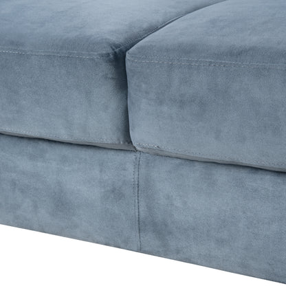 Gray Chenille Sectional Sofa