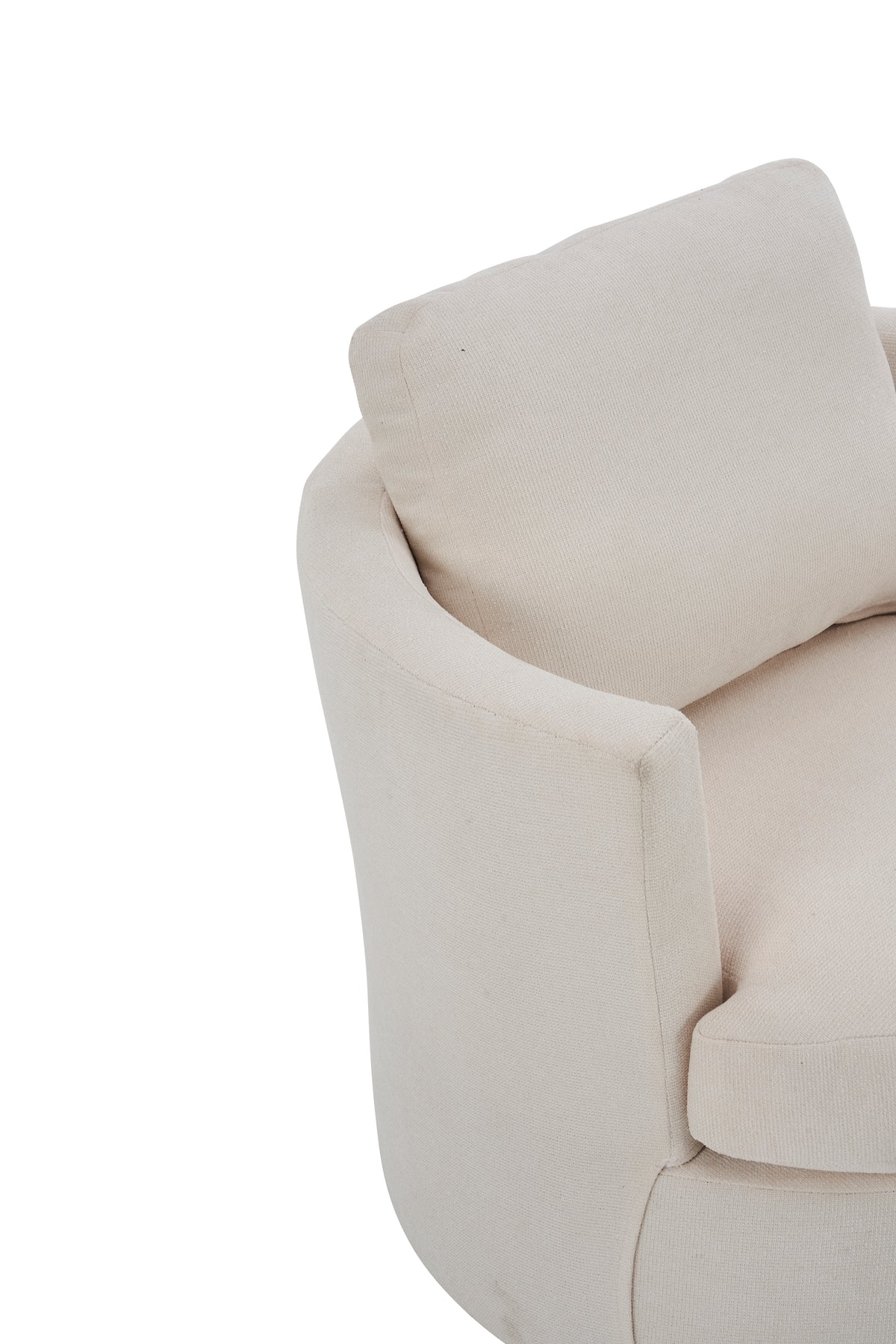 Rotating Club Chair Beige