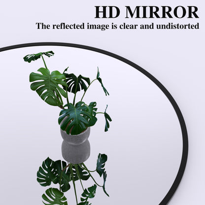 Oversized Full Body Mirror Black