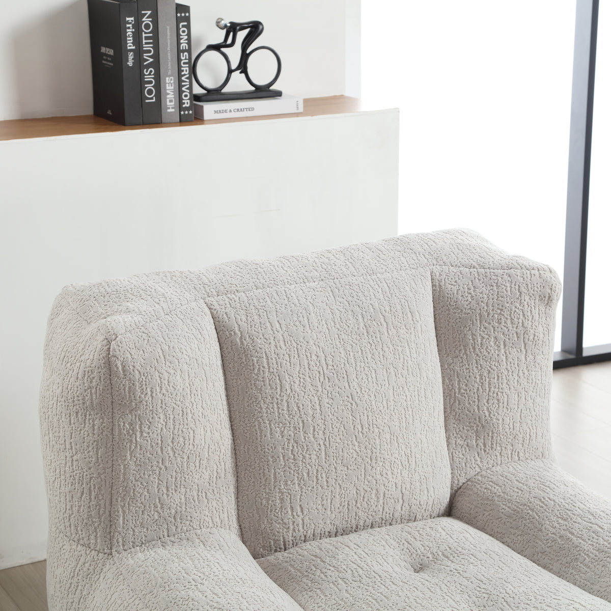 Fluffy Memory Foam Bean Bag Sofa – Indoor Lounge