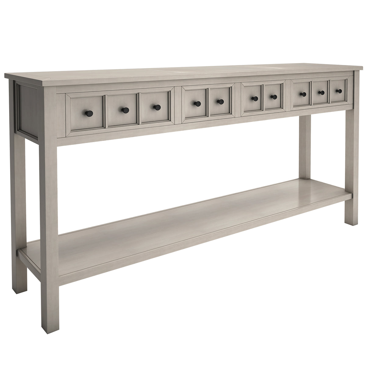 Rustic Entryway Console Table