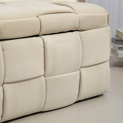 Ottoman Stool Beige
